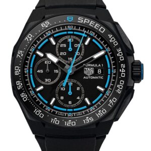 Tag Heuer Formula 1 Chronograph Rubber Strap Black Dial Automatic Diver's CBZ2084.FT8097 200M Men's Watch