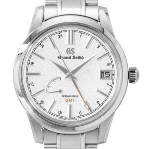 Grand Seiko Elegance GMT Stainless Steel Silver Dial Automatic SBGE269G 100M Men's Watch