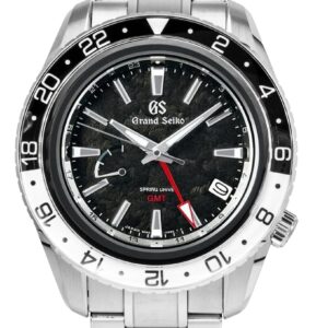 Grand Seiko Sport GMT Stainless Steel Black Dial Automatic SBGE277G 100M Men's Watch