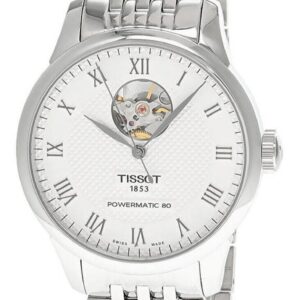 Tissot Le Locle Powermatic 80 Open Heart Silver Dial Automatic T006.407.11.033.02 Men's Watch