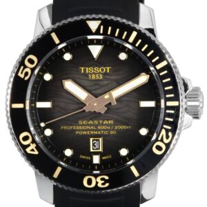 Tissot T-Sport Seastar 2000 Professional Powermatic 80 Diver's T120.607.17.441.01 T1206071744101 600M Men's Watch