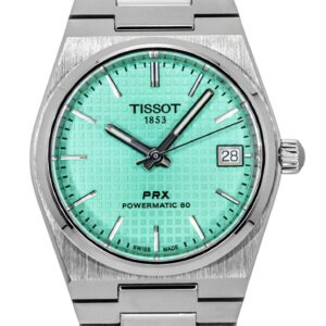 Tissot PRX Powermatic 80 Stainless Steel Light Green Dial Automatic T137.207.11.091.01 100M Unisex Watch