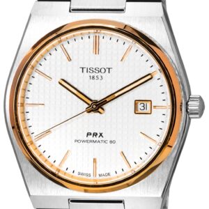 Tissot PRX T-Classic Powermatic 80 Silver Dial T137.407.21.031.00 T1374072103100 100M Men's Watch