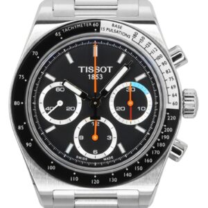 Tissot PR516 Chronograph Stainless Steel Black Dial Automatic T149.459.21.051.00 100M Men's Watch