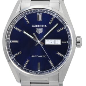 Tag Heuer Carrera Stainless Steel Blue Dial Automatic WBN2012.BA0640 100M Men's Watch