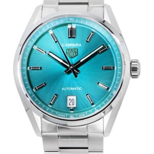 TAG Heuer Carrera Stainless Steel Turquoise Blue Dial Automatic WBN2316.BA0001 Women's Watch