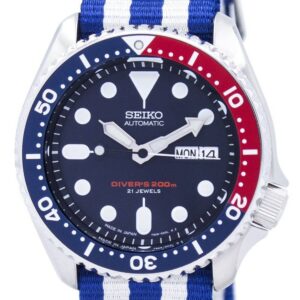 Seiko Automatic Diver's 200M NATO Strap SKX009J1-var-NATO2 Men's Watch