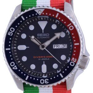 Seiko Automatic Diver's Polyester Japan Made SKX009J1-var-NATO23 200M Men's Watch