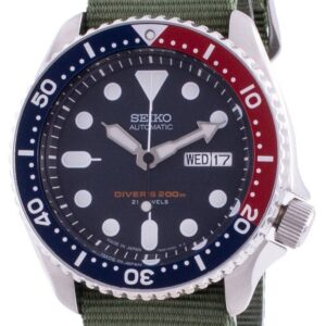Seiko Automatic Diver's SKX009J1-var-NATO9 200M Japan Made Men's Watch