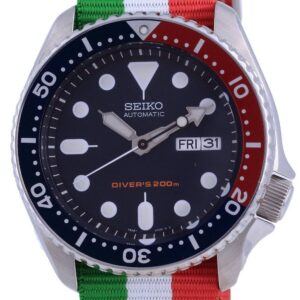 Seiko Automatic Diver's Polyester SKX009K1-var-NATO23 200M Men's Watch