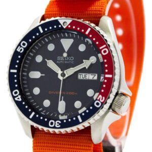 Seiko Automatic Diver's 200M NATO Strap SKX009K1-var-NATO7 Men's Watch