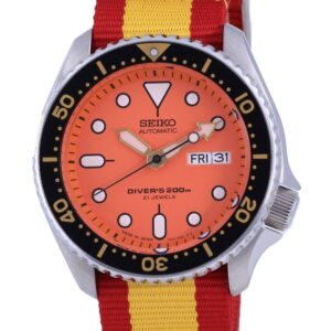 Seiko Automatic Diver's Japan Made Polyester SKX011J1-var-NATO29 200M Men's Watch