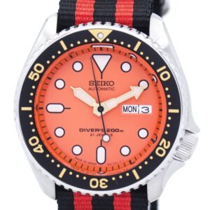 Seiko Automatic Diver's 200M NATO Strap SKX011J1-var-NATO3 Men's Watch