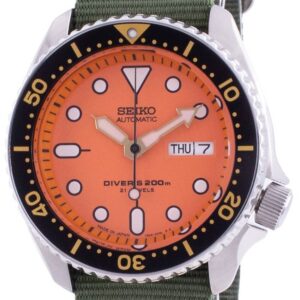 Seiko Automatic Diver's SKX011J1-var-NATO9 200M Japan Made Men's Watch