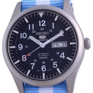 Seiko 5 Sports Automatic Polyester SNZG11K1-var-NATO24 100M Men's Watch