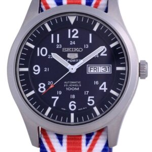 Seiko 5 Sports Automatic Polyester SNZG11K1-var-NATO28 100M Men's Watch