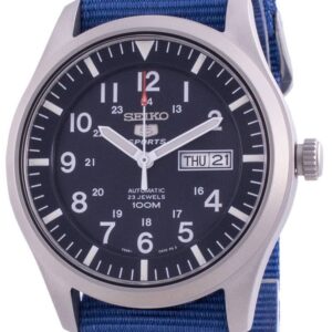 Seiko 5 Sports Blue Dial Automatic SNZG11K1-var-NATO8 100M Men's Watch