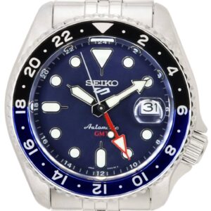 Seiko 5 Sports Blueberry GMT SKX Re-Interpretation Automatic SSK003 SSK003K1 SSK003K 100M Men's Watch