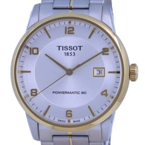 Tissot T-Classic Luxury Powermatic 80 Silver Dial T086.407.22.037.00 T0864072203700 Men's Watch