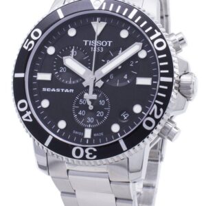 Tissot T-Sport Seastar 1000 T120.417.11.051.00 T1204171105100 Chronograph 300M Men's Watch